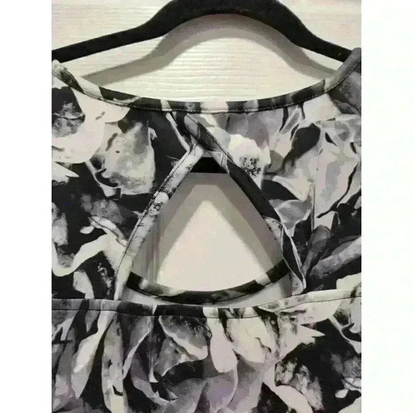 WEDDING GUEST Apt 9 Size 2X Black And White Sleeveless Fit And‎ Flare Dress EUC - Picture 3 of 5